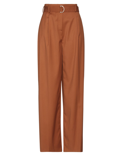 Clips Pants In Brown