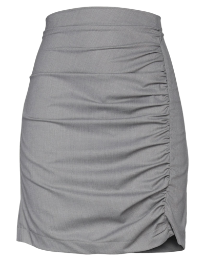 Marsēm Mini Skirts In Grey