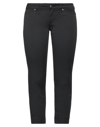 JACOB COHЁN JACOB COHЁN WOMAN CROPPED PANTS BLACK SIZE 31 COTTON, ELASTANE