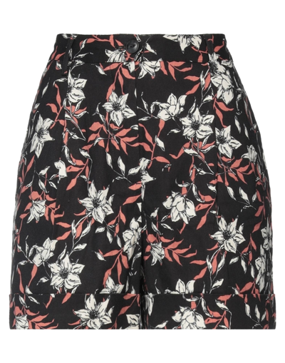 Shop Rag & Bone Woman Shorts & Bermuda Shorts Black Size 2 Linen, Rayon, Elastane