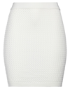 Vicolo Mini Skirts In White