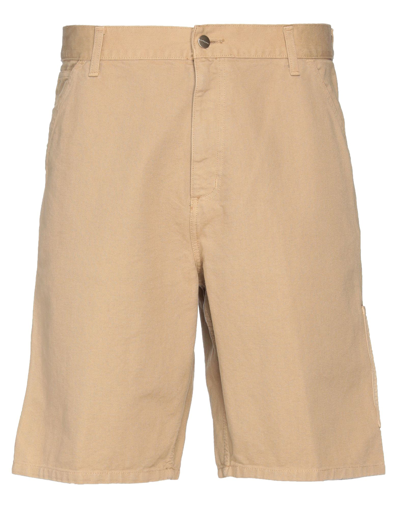 Carhartt Man Shorts & Bermuda Shorts Beige Size 34 Organic Cotton