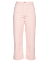 2W2M 2W2M WOMAN PANTS PINK SIZE 30 COTTON