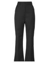 Sportmax Plain Colour Casual Trousers In Black