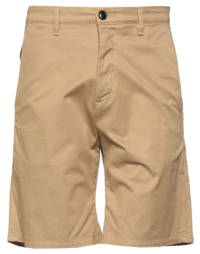 Haikure Man Shorts & Bermuda Shorts Military Green Size 33 Cotton, Elastane In Beige