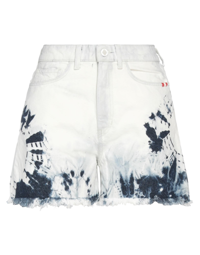 Amish Denim Shorts In White