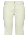 Jacob Cohёn Woman Shorts & Bermuda Shorts Green Size 27 Cotton, Polyamide, Elastane In Green