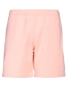 Nike Man Shorts & Bermuda Shorts Pink Size L Cotton, Polyester