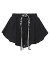 Dondup Woman Shorts & Bermuda Shorts Black Size L Cotton, Elastane