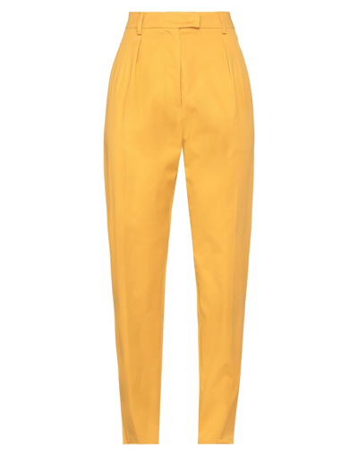 Max Mara Pants In Yellow