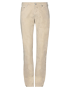 JACOB COHЁN JACOB COHЁN MAN PANTS BEIGE SIZE 29 COTTON, LINEN