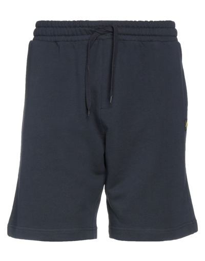 Lyle & Scott Man Shorts & Bermuda Shorts Midnight Blue Size Xl Organic Cotton