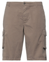 40weft Man Shorts & Bermuda Shorts Khaki Size 28 Cotton In Beige