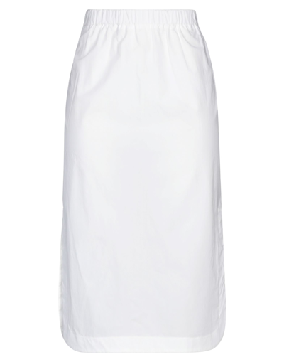 Pdr Phisique Du Role Midi Skirts In White