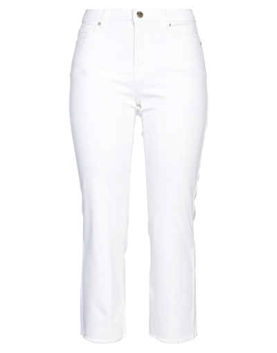 Only Denim Cropped In White