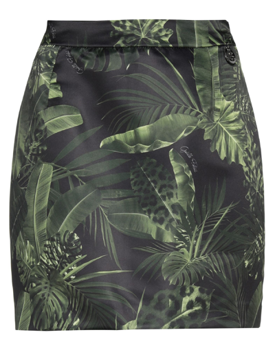 Gaelle Paris Mini Skirts In Green