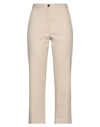 Nine:inthe:morning Nine In The Morning Woman Pants Beige Size 28 Cotton, Elastane