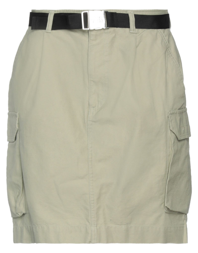 The North Face Mini Skirts In Green