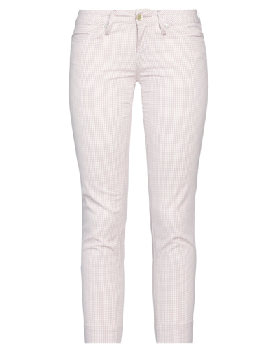 Jacob Cohёn Cropped Pants In Pink