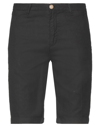 Markup Man Shorts & Bermuda Shorts Black Size 26 Linen, Cotton