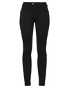 BYBLOS BYBLOS WOMAN PANTS BLACK SIZE 31 VISCOSE, POLYAMIDE, ELASTANE