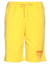 Diadora Venus Satin Man Shorts & Bermuda Shorts Yellow Size S Cotton