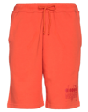 Diadora Man Shorts & Bermuda Shorts Orange Size Xs Organic Cotton