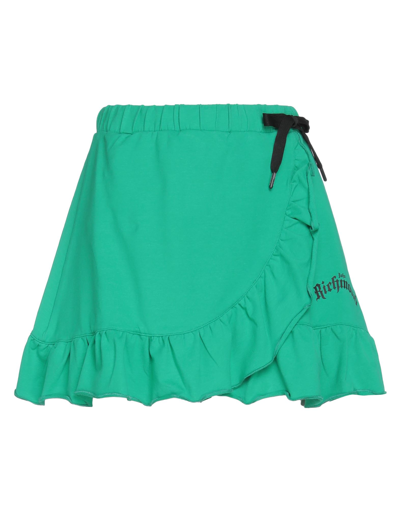 John Richmond Mini Skirts In Green