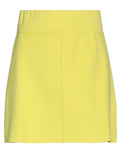 Vicolo Mini Skirts In Yellow