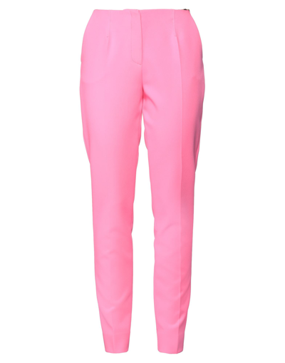 Blumarine Woman Pants Fuchsia Size 10 Polyester, Elastane In Pink