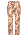 Shop Space Simona Corsellini Simona Corsellini Woman Pants Salmon Pink Size 8 Cotton, Elastane