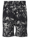 Brian Dales Man Shorts & Bermuda Shorts Black Size 36 Cotton In Black