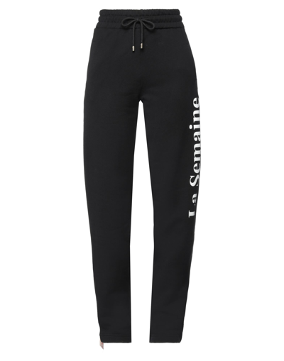 La Semaine Paris Pants In Black