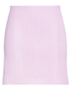 Bottega Veneta Mini Skirts In Purple
