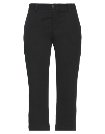 Roy Rogers Cropped Pants In Black
