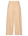 Nine:inthe:morning Nine In The Morning Woman Pants Beige Size 30 Cotton, Silk, Elastane In Beige