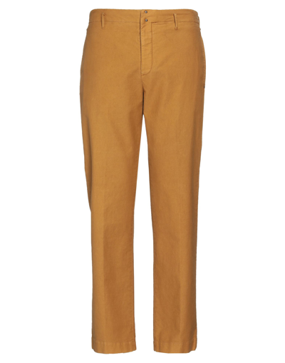 Incotex Pants In Yellow