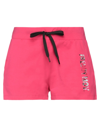 Freddy Woman Shorts & Bermuda Shorts Fuchsia Size Xs Cotton, Elastane In Pink