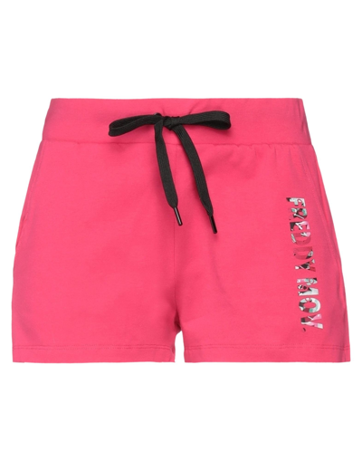 Freddy Woman Shorts & Bermuda Shorts Fuchsia Size Xs Cotton, Elastane In Pink