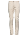 Nine:inthe:morning Nine In The Morning Man Pants Beige Size 28 Cotton, Elastane In White
