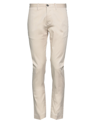 Nine:inthe:morning Nine In The Morning Man Pants Beige Size 28 Cotton, Elastane In White