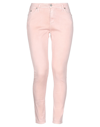 PLEASE PLEASE WOMAN PANTS PINK SIZE XXS COTTON, POLYESTER, ELASTANE