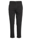 DEPARTMENT 5 DEPARTMENT 5 MAN PANTS BLACK SIZE 33 COTTON, ELASTANE