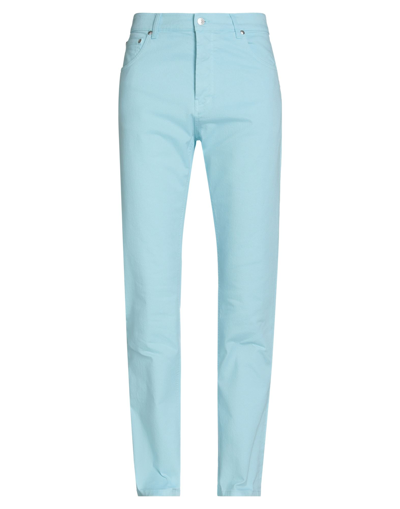 Msgm Pants In Blue