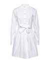 Cafènoir Short Dresses In White