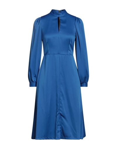 Closet Midi Dresses In Blue
