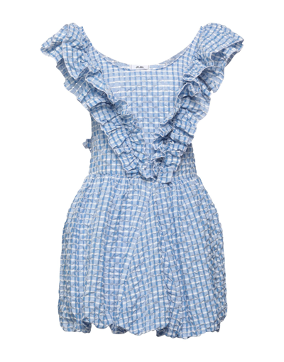 Jijil Short Dresses In Blue