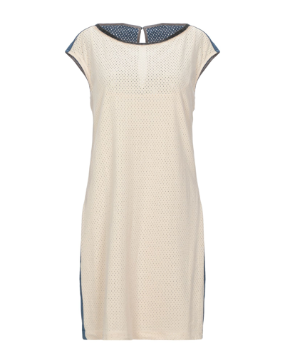 Byblos Short Dresses In Beige