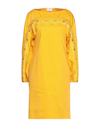 Clips More Short Dresses In Yellow