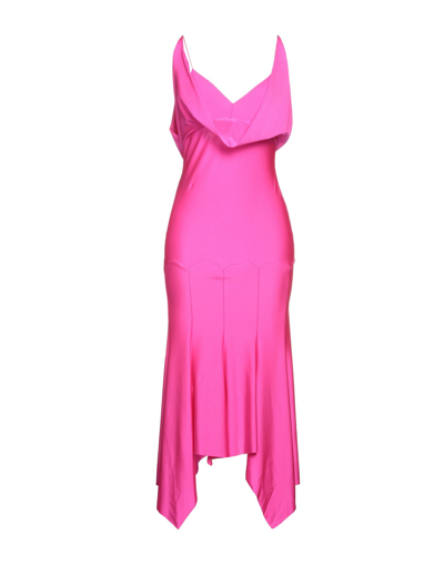 Philosophy Di Lorenzo Serafini Midi Dresses In Pink